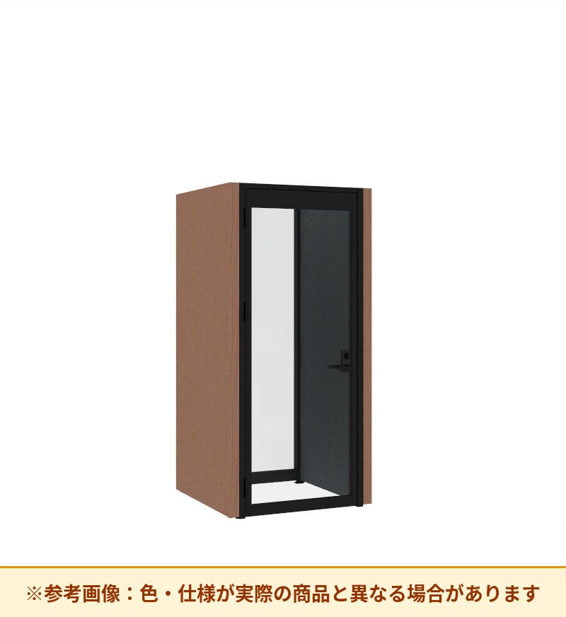 コクヨ ワークポッドテトラ 1人用フリー 背ガラス 右側左開きドア PLP-TY1111L