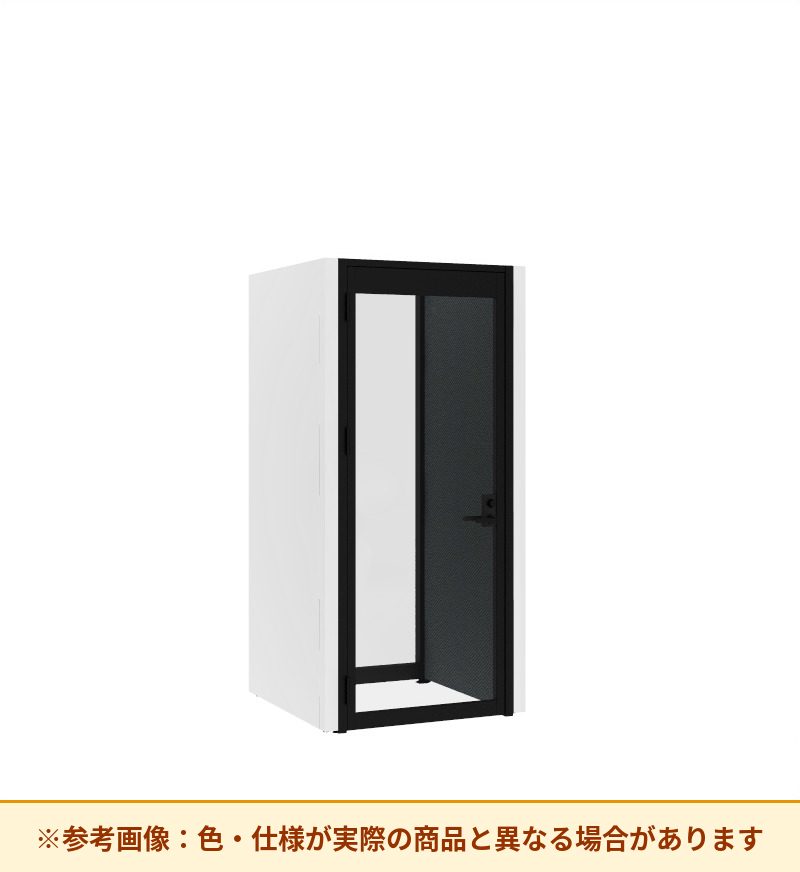 コクヨ ワークポッドテトラ 1人用フリー 背ガラス 右側左開きドア PLP-TY1111L