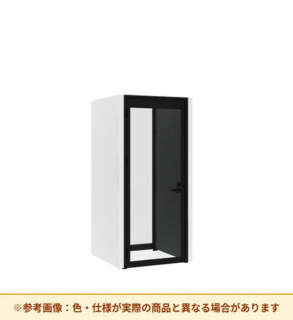 コクヨ ワークポッドテトラ 1人用フリー 背ガラス 右側左開きドア PLP-TY1111L