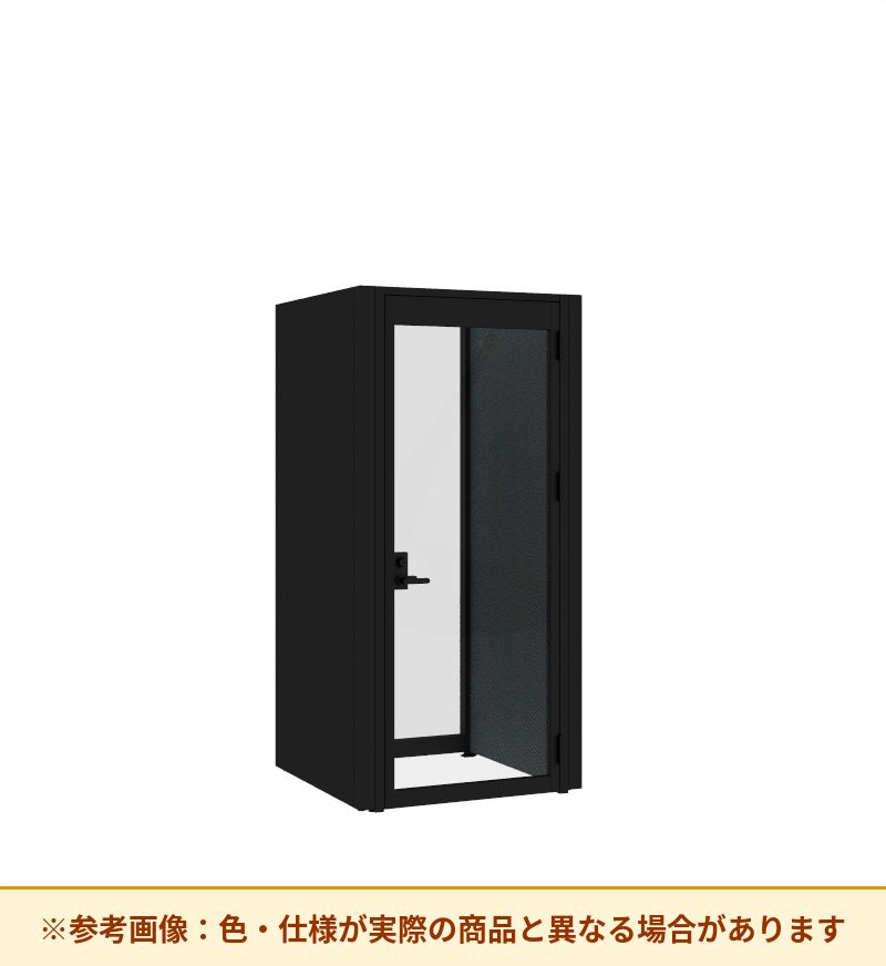 コクヨ ワークポッドテトラ 1人用フリー 背ガラス 右側右開きドア PLP-TY1111R