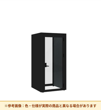 コクヨ ワークポッドテトラ 1人用フリー 背ガラス 右側右開きドア PLP-TY1111R