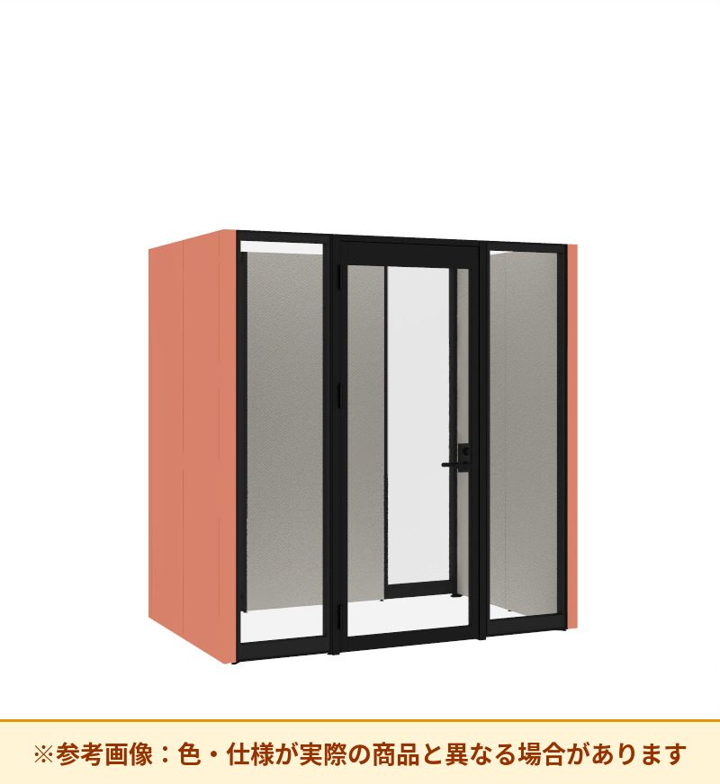 コクヨ ワークポッドテトラ 4人用フリー 背ガラス 右側左開きドア PLP-TY2214L