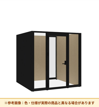コクヨ ワークポッドテトラ 6人用フリー 背ガラス 右側左開きドア PLP-TY2222L