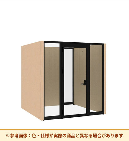 コクヨ ワークポッドテトラ 6人用フリー 背ガラス 右側左開きドア PLP-TY2222L