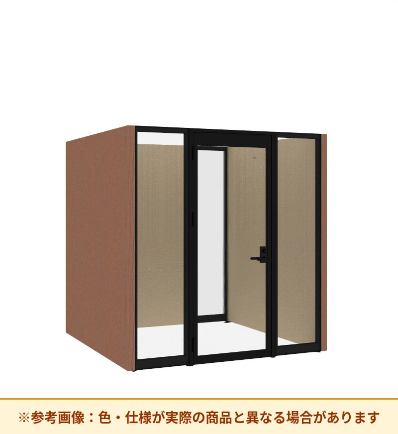 コクヨ ワークポッドテトラ 6人用フリー 背ガラス 右側左開きドア PLP-TY2222L
