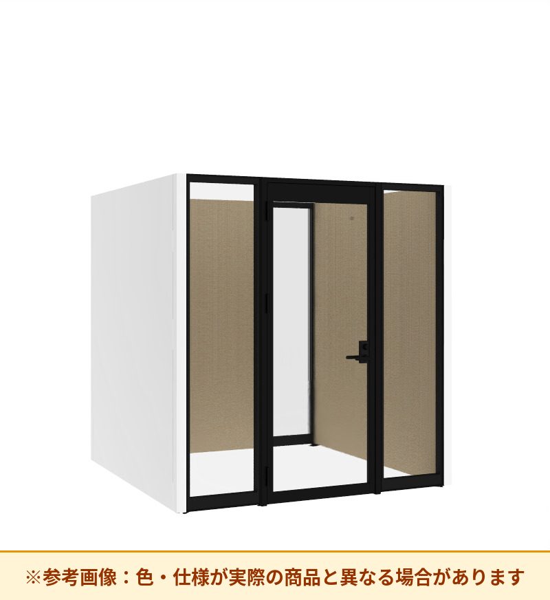 コクヨ ワークポッドテトラ 6人用フリー 背ガラス 右側左開きドア PLP-TY2222L