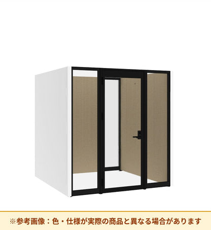コクヨ ワークポッドテトラ 6人用フリー 背ガラス 右側左開きドア PLP-TY2222L