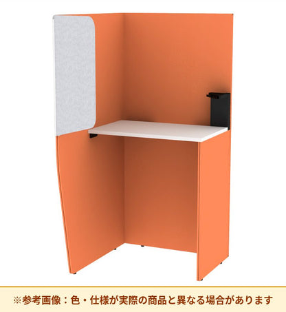 コクヨ ブース ヴェルテ バックP付2．0サイドR トレー付ハイ天板 PVE-S8RHBBMA