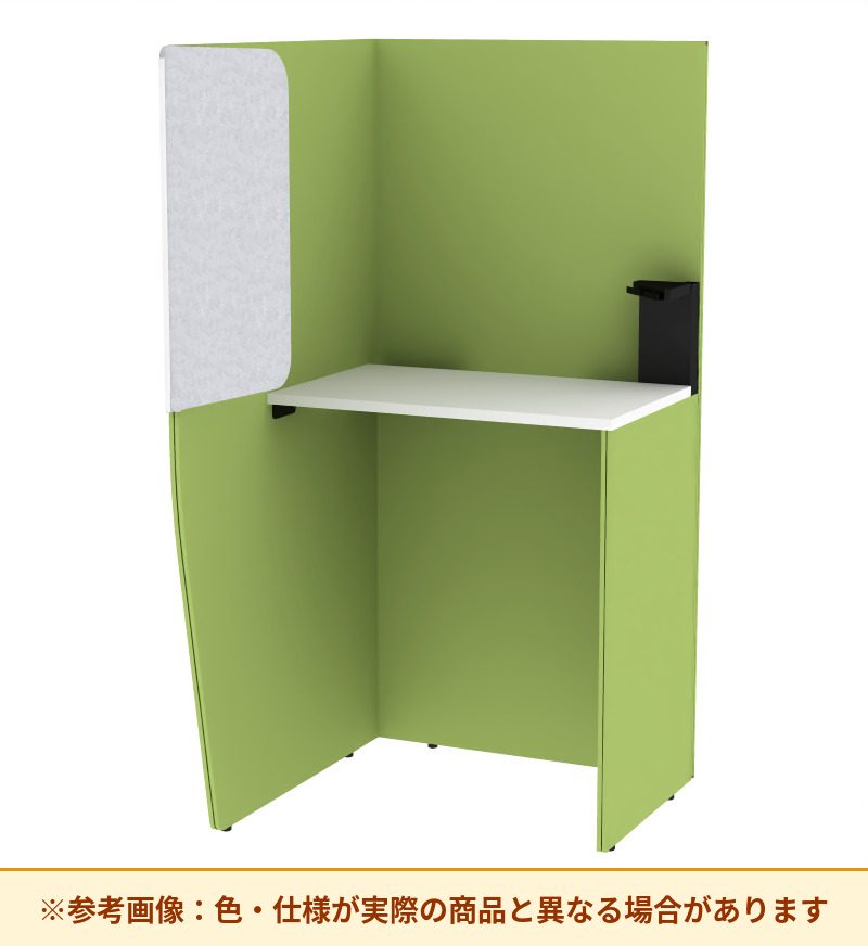 コクヨ ブース ヴェルテ バックP付2．0サイドR トレー付ハイ天板 PVE-S8RHBBMA
