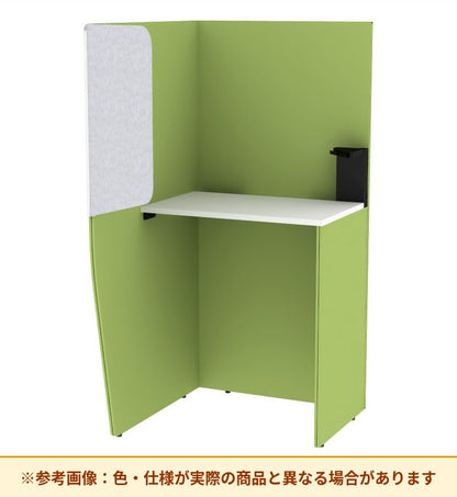 コクヨ ブース ヴェルテ バックP付2．0サイドR トレー付ハイ天板 PVE-S8RHBBMA