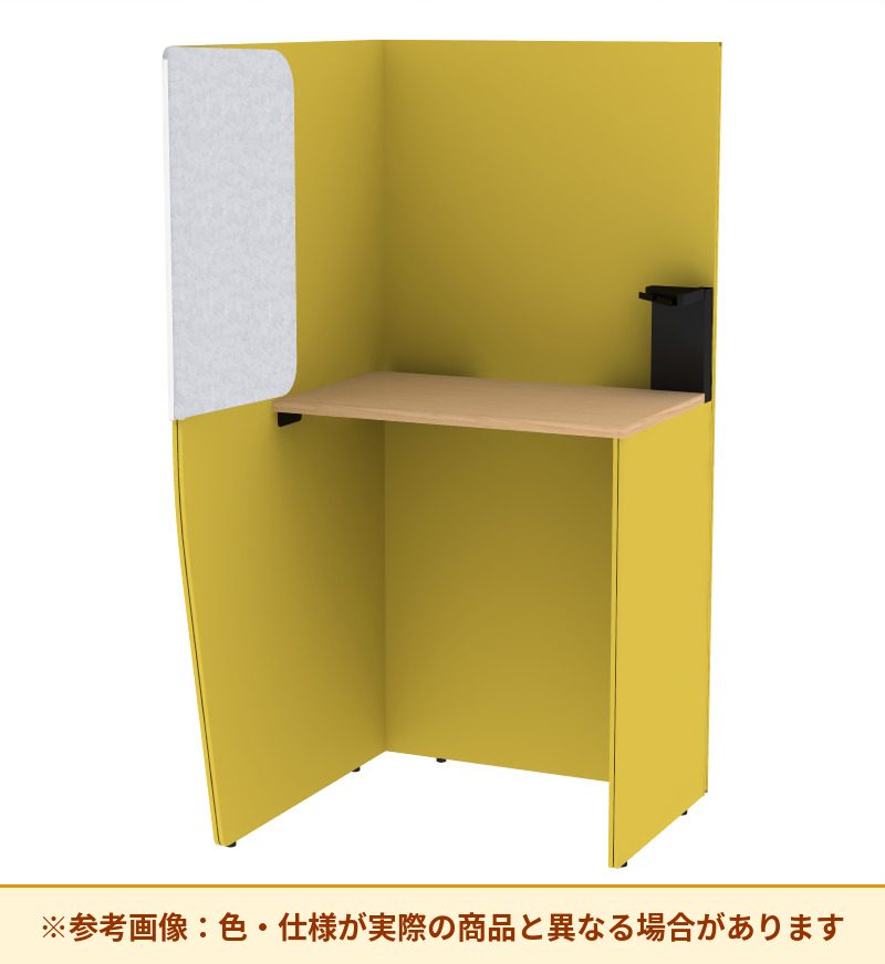 コクヨ ブース ヴェルテ バックP付2．0サイドR トレー付ハイ天板 PVE-S8RHBBMA
