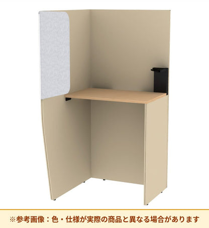 コクヨ ブース ヴェルテ バックP付2．0サイドR トレー付ハイ天板 PVE-S8RHBBMA
