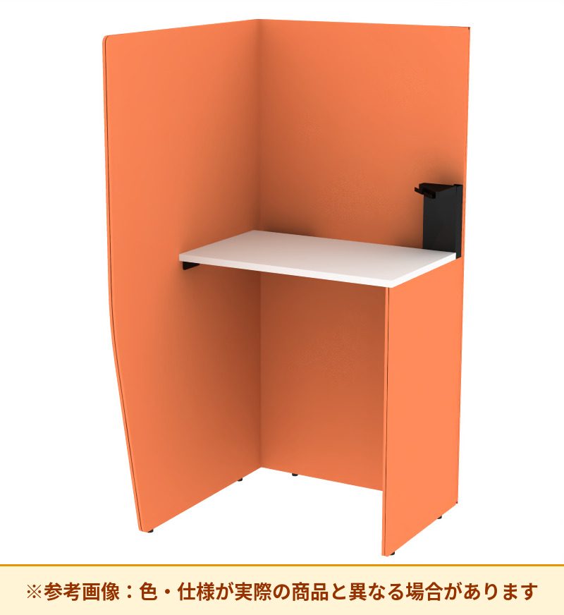 コクヨ ブース ヴェルテ バックP無2．0サイドR トレー付ハイ天板 PVE-S8RHNBMA