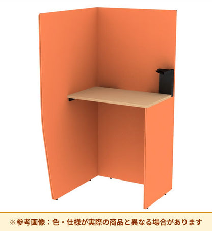 コクヨ ブース ヴェルテ バックP無2．0サイドR トレー付ハイ天板 PVE-S8RHNBMA