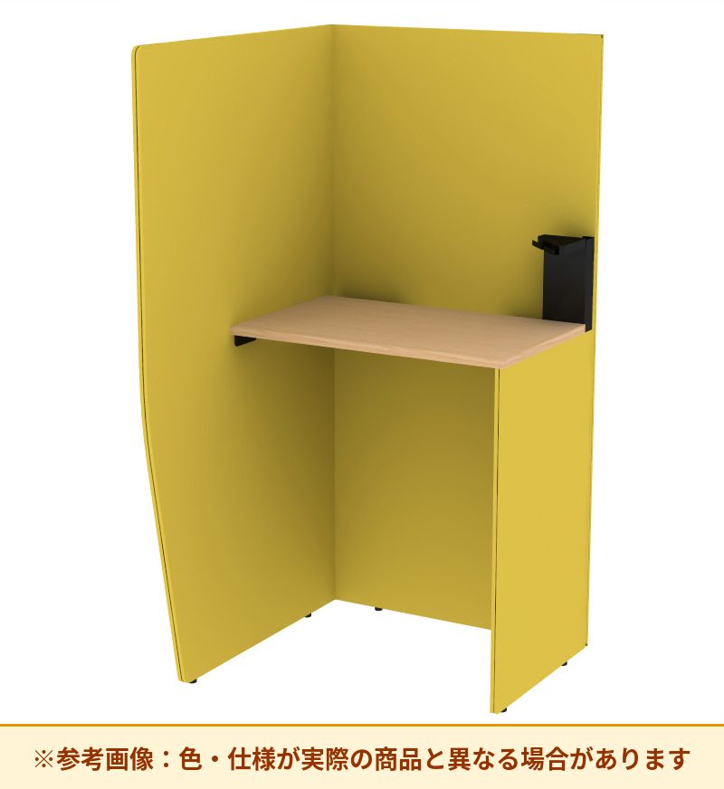 コクヨ ブース ヴェルテ バックP無2．0サイドR トレー付ハイ天板 PVE-S8RHNBMA