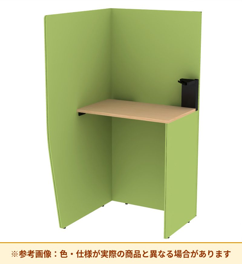 コクヨ ブース ヴェルテ バックP無2．0サイドR トレー付ハイ天板 PVE-S8RHNBMA