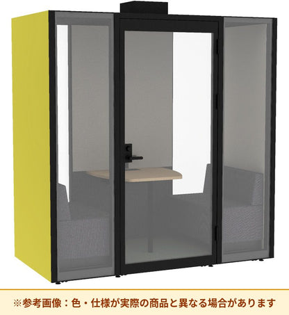 コクヨ ワークポッドフレックス 2人用 背ガラス右 LAN有 PWP-FF21GR2