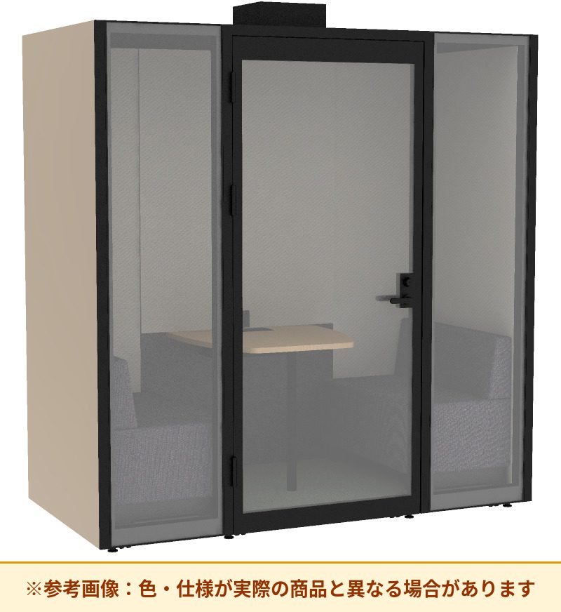 コクヨ ワークポッドフレックス 2人用 背パネル左 LAN有 PWP-FF21PL2