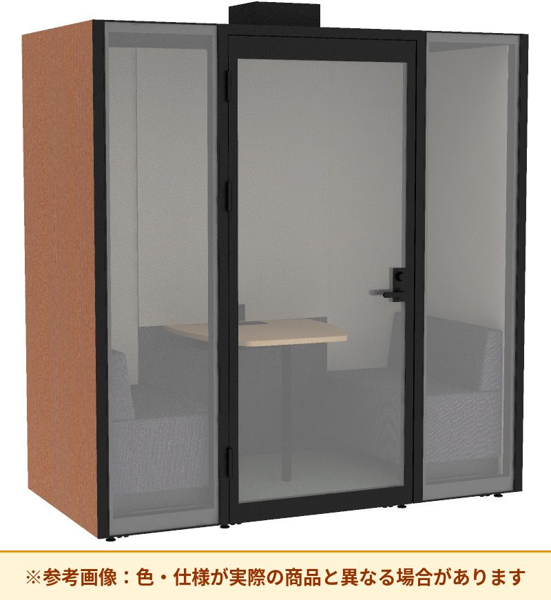 コクヨ ワークポッドフレックス 2人用 背パネル左 LAN有 PWP-FF21PL2
