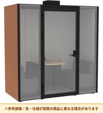 コクヨ ワークポッドフレックス 2人用 背パネル左 LAN有 PWP-FF21PL2