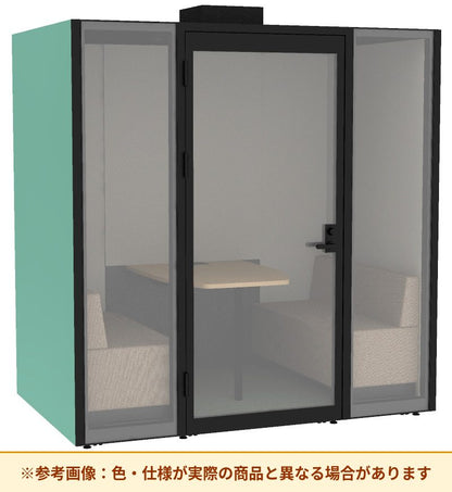 コクヨ ワークポッドフレックス 4人用 背パネル 左 LAN有 PWP-FF24PL2