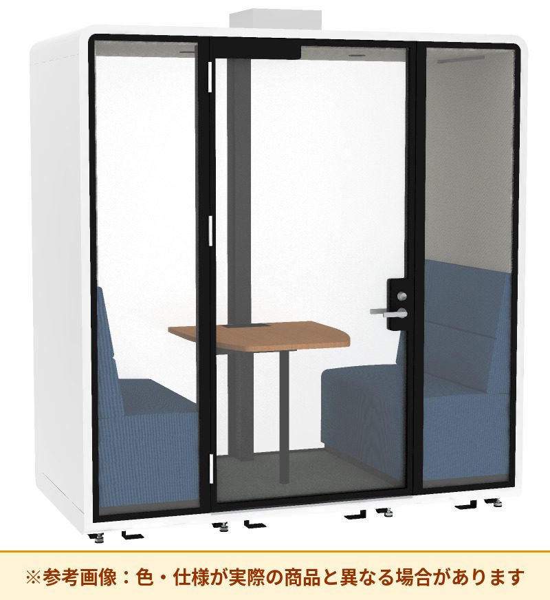 コクヨ ワークポッド 2人用ソファ有 LAN有 PWP-TF21GL2