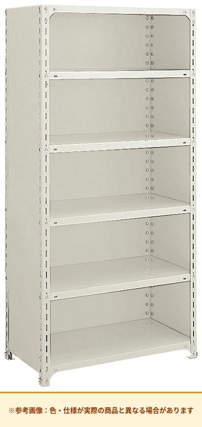 コクヨ シェルビング 軽量タイプ 1段当たりの耐荷重(kgf)：約100kgf 1台当たりの耐荷重(kgf)：約700kgf SE-P07657F1