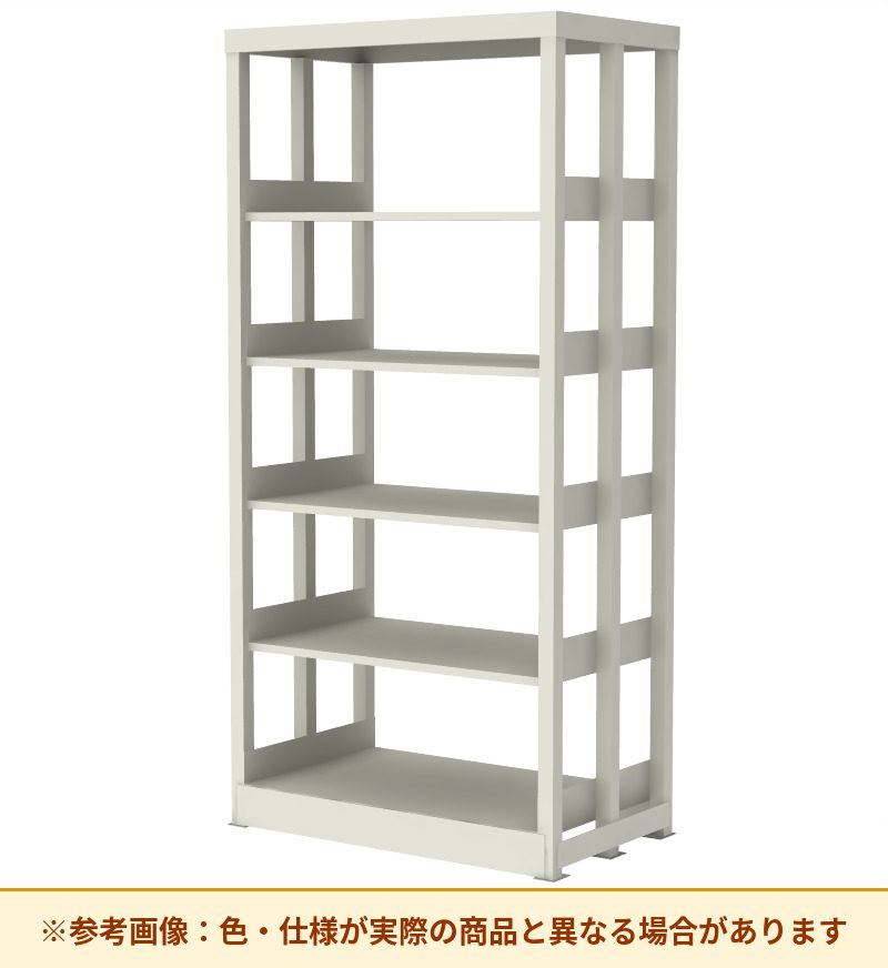 コクヨ 複柱書架Sタイプ 両面タイプ（スチール製） 本体素材：スチール 棚板素材：スチール RFF-75