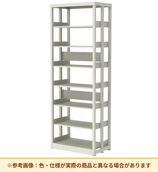 コクヨ 複柱書架Sタイプ 両面タイプ（スチール製） 本体素材：スチール 棚板素材：スチール RFF-77