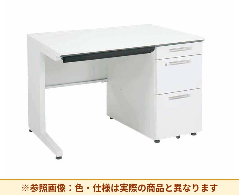 コクヨ ｉSデスクシステム 片袖机 右袖段数：3段 右袖仕様：B4ロング SD-ISN1075LCBS