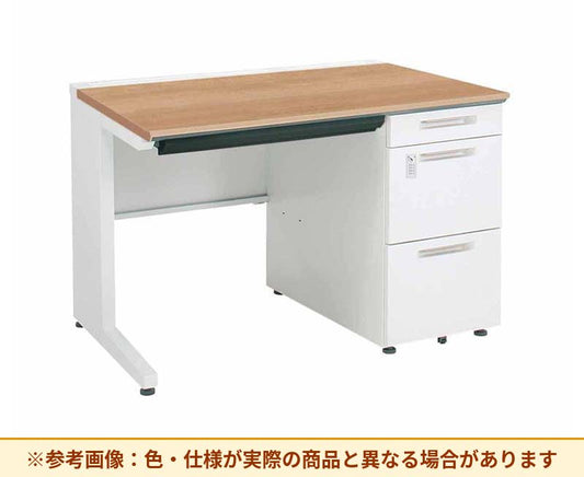 コクヨ ｉSデスクシステム 片袖机 右袖段数：3段 右袖仕様：A4ロング SD-ISN1075LDCAS
