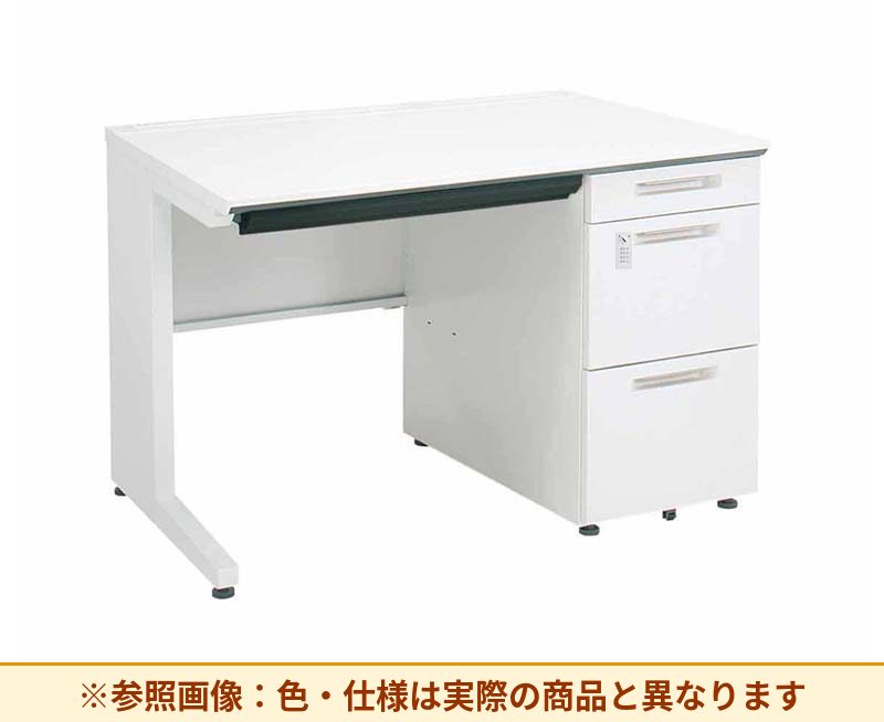 コクヨ ｉSデスクシステム 片袖机 右袖段数：3段 右袖仕様：A4ロング SD-ISN1075LDCAS