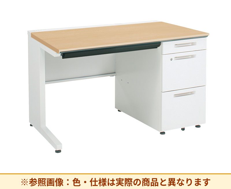 コクヨ ｉSデスクシステム 片袖机 右袖段数：3段 右袖仕様：A4ロング SD-ISN1175LCAS