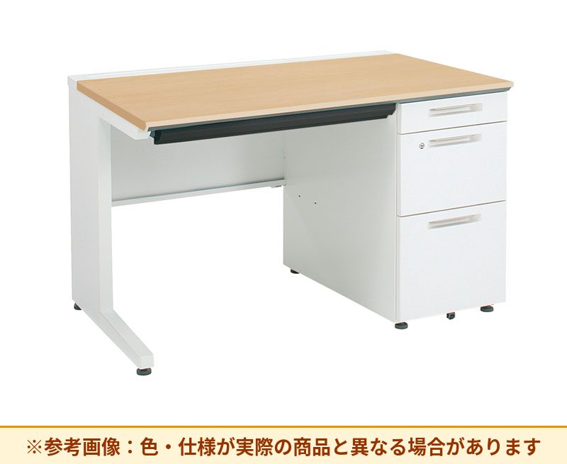 コクヨ ｉSデスクシステム 片袖机 右袖段数：3段 右袖仕様：B4ロング SD-ISN1175LCBS
