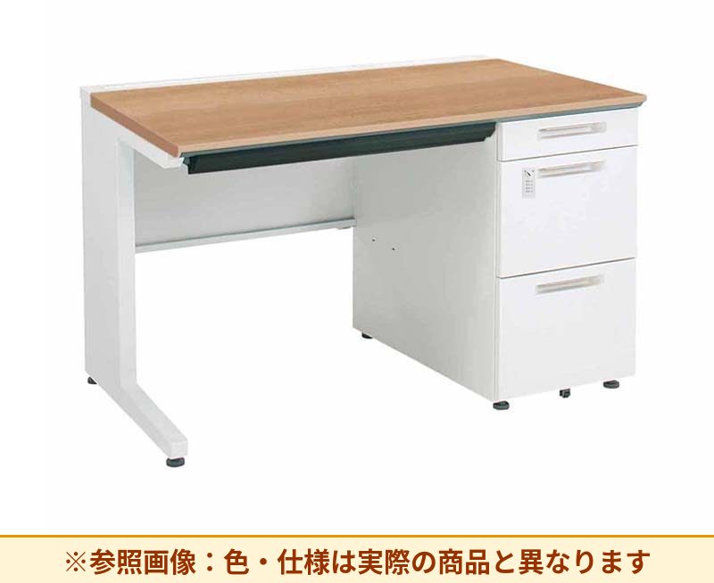 コクヨ ｉSデスクシステム 片袖机 右袖段数：3段 右袖仕様：A4ロング SD-ISN1175LDCAS