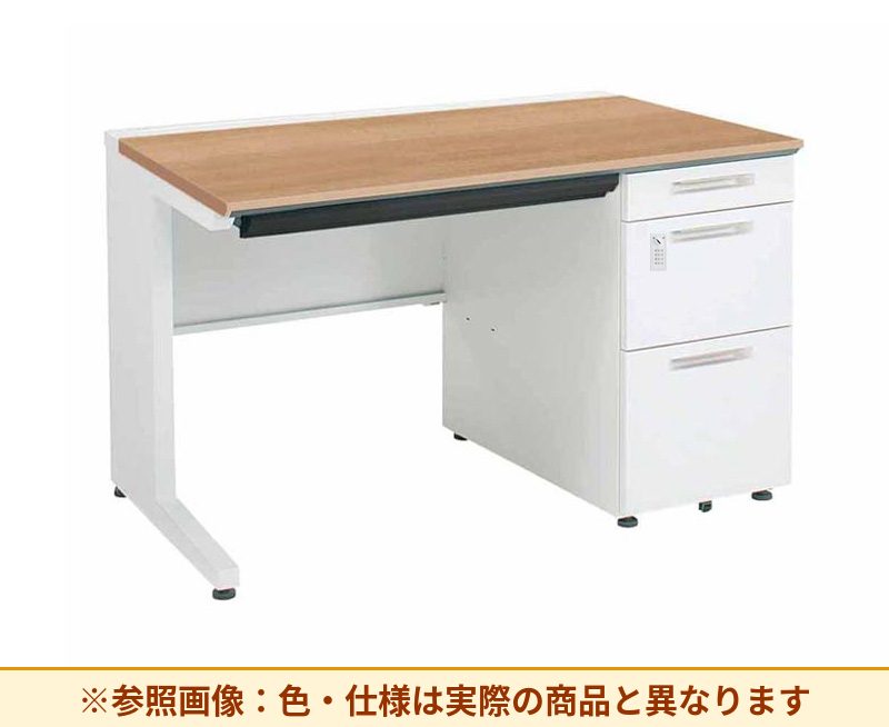 コクヨ ｉSデスクシステム 片袖机 右袖段数：3段 右袖仕様：B4ロング SD-ISN1175LDCBS
