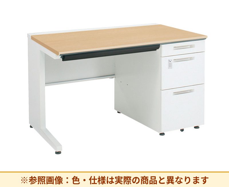 コクヨ ｉSデスクシステム 片袖机 右袖段数：3段 右袖仕様：B4ロング SD-ISN1175LDCBS
