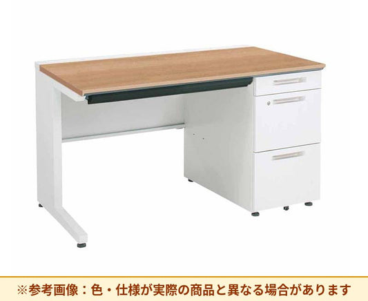 コクヨ ｉSデスクシステム 片袖机 右袖段数：3段 右袖仕様：A4ロング SD-ISN1275LCAS