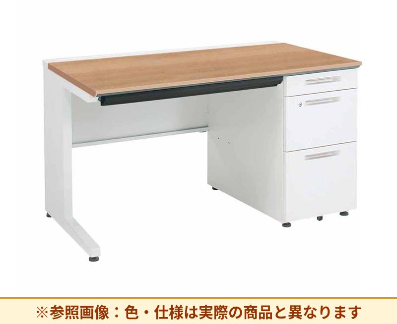 コクヨ ｉSデスクシステム 片袖机 右袖段数：3段 右袖仕様：B4ロング SD-ISN1275LCBS