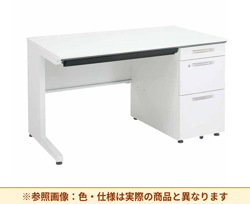 コクヨ ｉSデスクシステム 片袖机 右袖段数：3段 右袖仕様：B4ロング SD-ISN1275LCBS