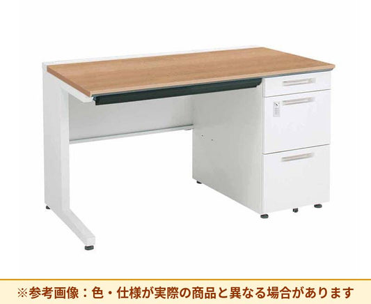 コクヨ ｉSデスクシステム 片袖机 右袖段数：3段 右袖仕様：A4ロング SD-ISN1275LDCAS