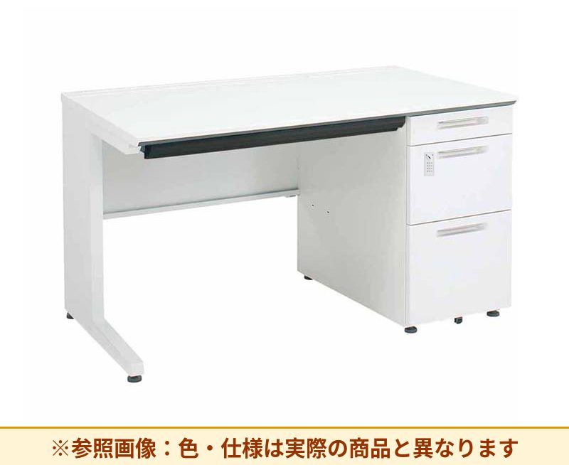 コクヨ ｉSデスクシステム 片袖机 右袖段数：3段 右袖仕様：B4ロング SD-ISN1275LDCBS