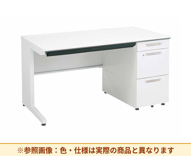 コクヨ ｉSデスクシステム 片袖机 右袖段数：3段 右袖仕様：A4ロング SD-ISN1375LCAS