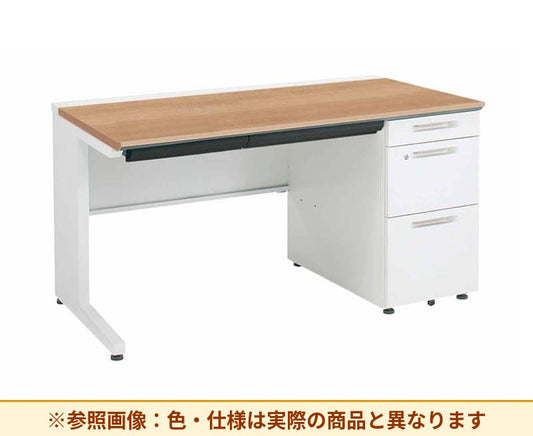 コクヨ ｉSデスクシステム 片袖机 右袖段数：3段 右袖仕様：B4ロング SD-ISN1375LCBS