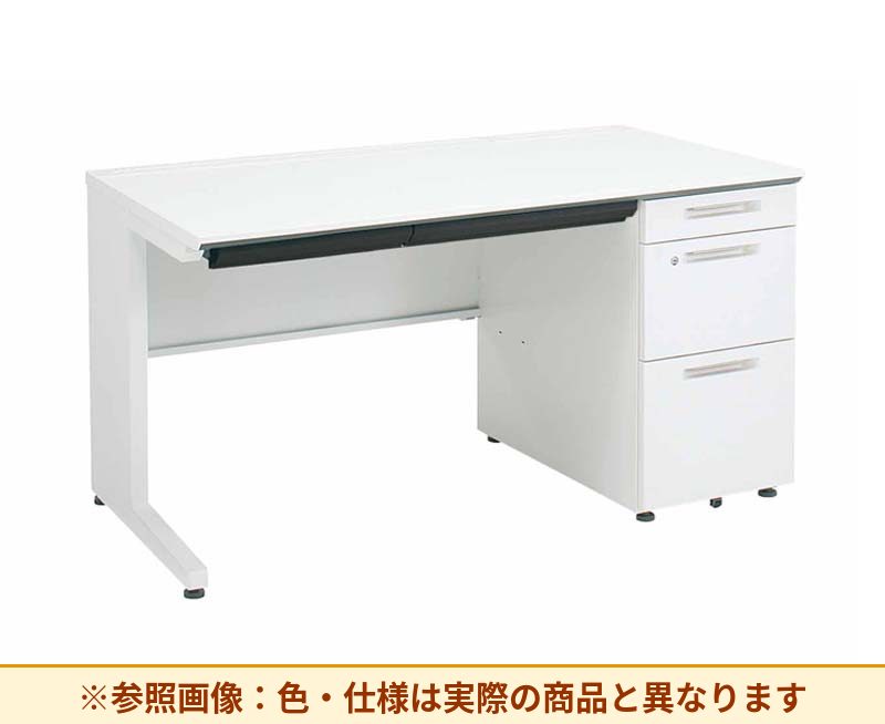 コクヨ ｉSデスクシステム 片袖机 右袖段数：3段 右袖仕様：B4ロング SD-ISN1375LCBS