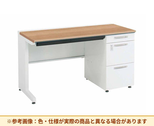 コクヨ ｉSデスクシステム 片袖机 右袖段数：3段 右袖仕様：A4ロング SD-ISN1375LDCAS