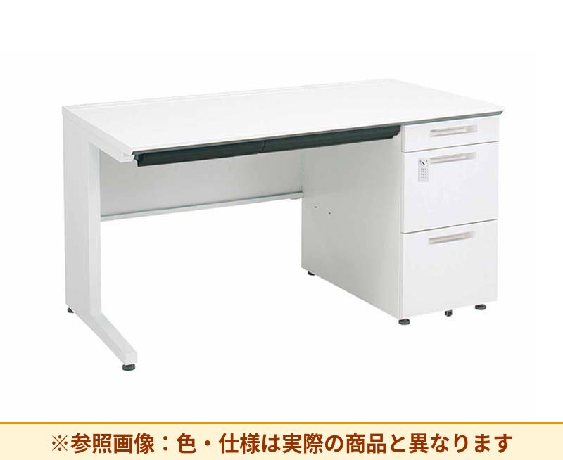 コクヨ ｉSデスクシステム 片袖机 右袖段数：3段 右袖仕様：A4ロング SD-ISN1375LDCAS