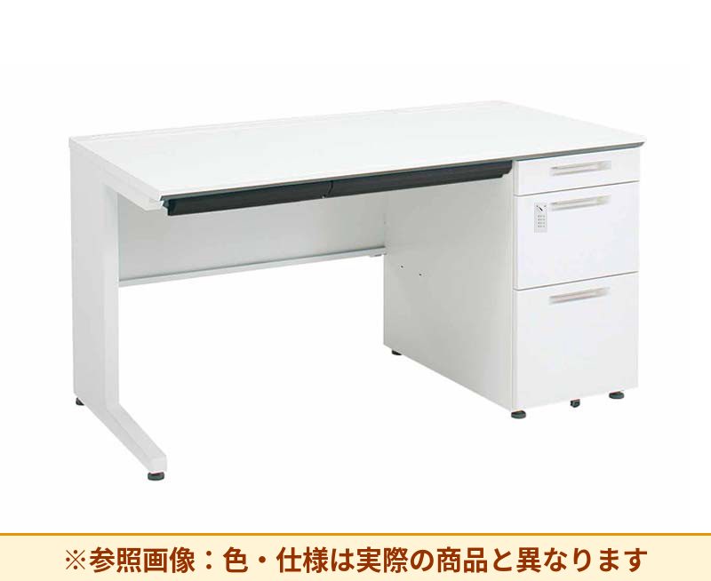 コクヨ ｉSデスクシステム 片袖机 右袖段数：3段 右袖仕様：B4ロング SD-ISN1375LDCBS