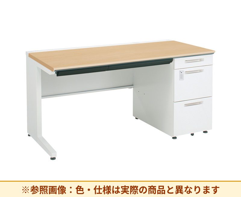コクヨ ｉSデスクシステム 片袖机 右袖段数：3段 右袖仕様：A4ロング SD-ISN1475LDCAS