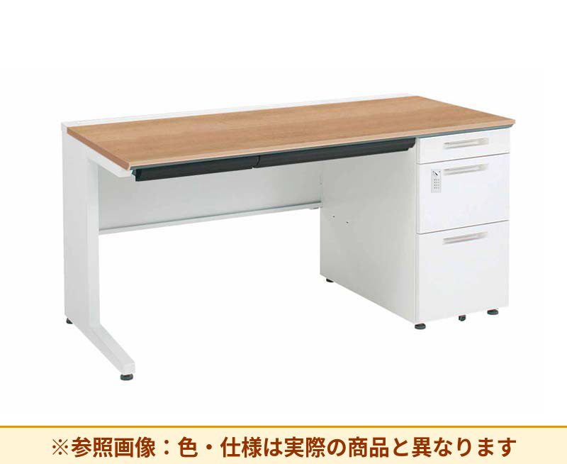 コクヨ ｉSデスクシステム 片袖机 右袖段数：3段 右袖仕様：B4ロング SD-ISN1475LDCBS